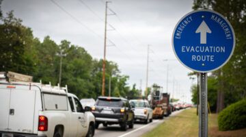 Hurricane Evacuation Route